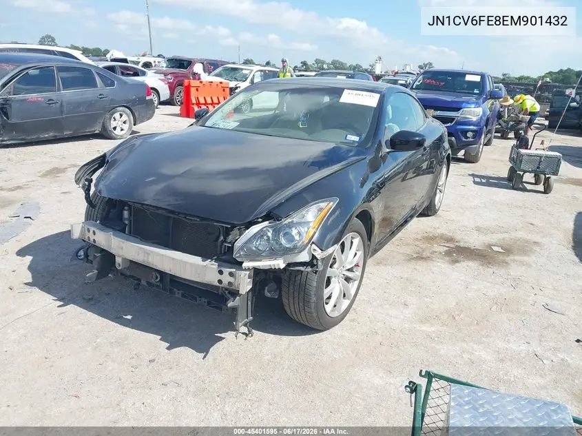 2014 Infiniti Q60 VIN: JN1CV6FE8EM901432 Lot: 45401595