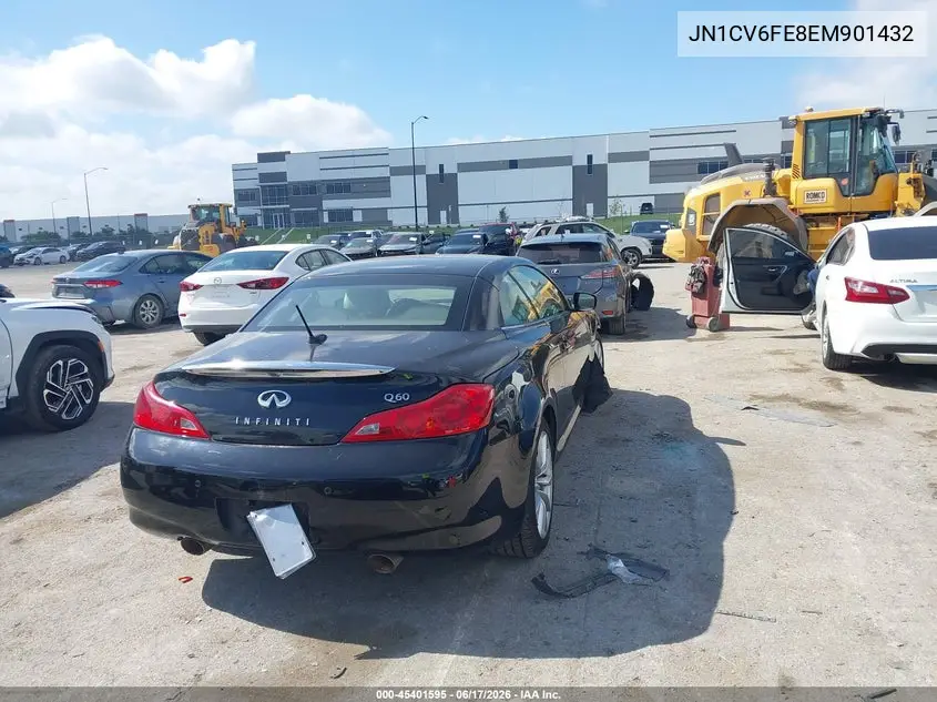 2014 Infiniti Q60 VIN: JN1CV6FE8EM901432 Lot: 45401595