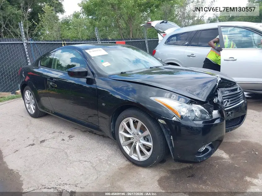 2014 Infiniti Q60 VIN: JN1CV6EL7EM130557 Lot: 45409196