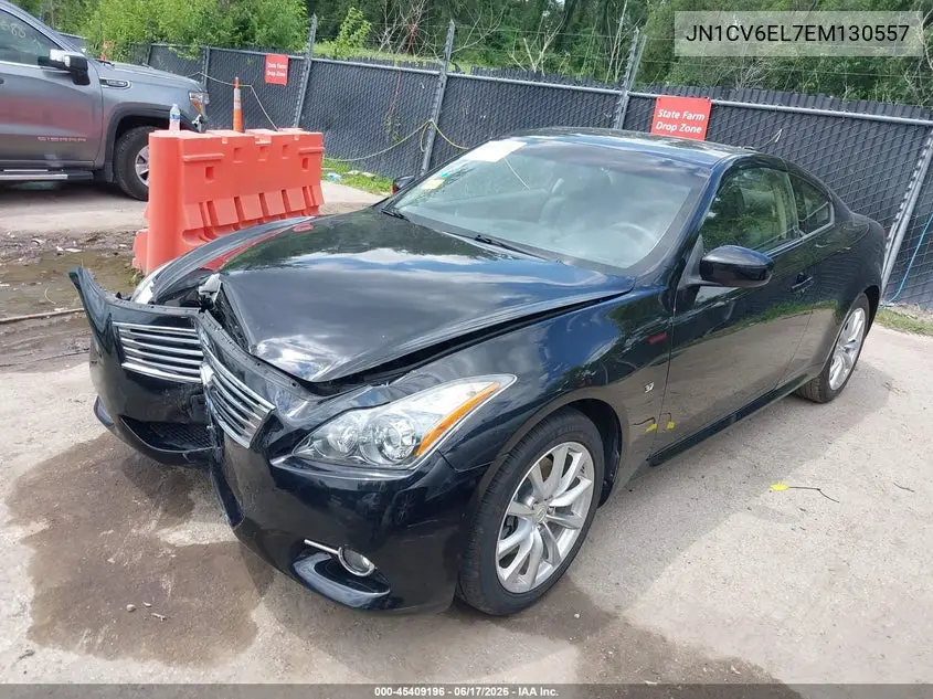 2014 Infiniti Q60 VIN: JN1CV6EL7EM130557 Lot: 45409196