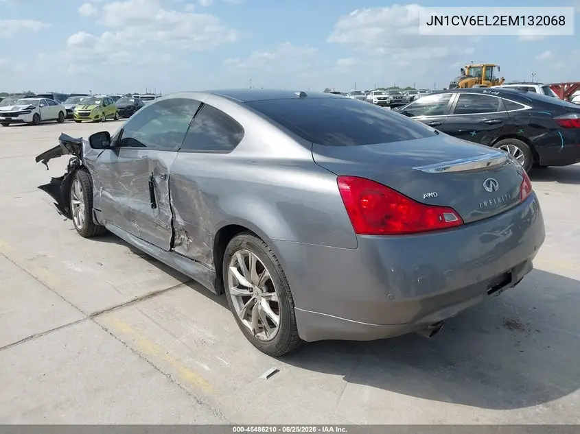 2014 Infiniti Q60 VIN: JN1CV6EL2EM132068 Lot: 45486210