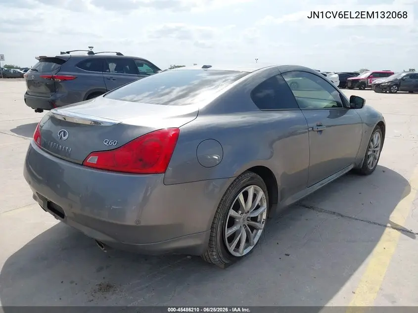 2014 Infiniti Q60 VIN: JN1CV6EL2EM132068 Lot: 45486210