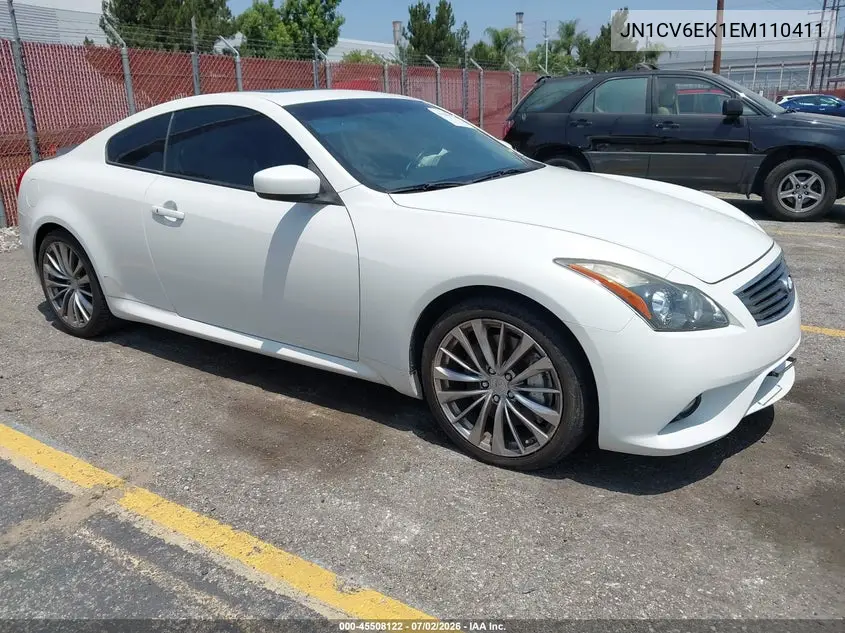 2014 Infiniti Q60 Sport VIN: JN1CV6EK1EM110411 Lot: 45508122