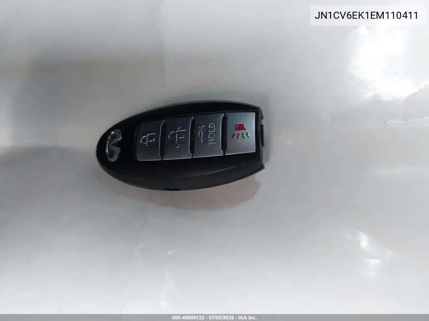 2014 Infiniti Q60 Sport VIN: JN1CV6EK1EM110411 Lot: 45508122