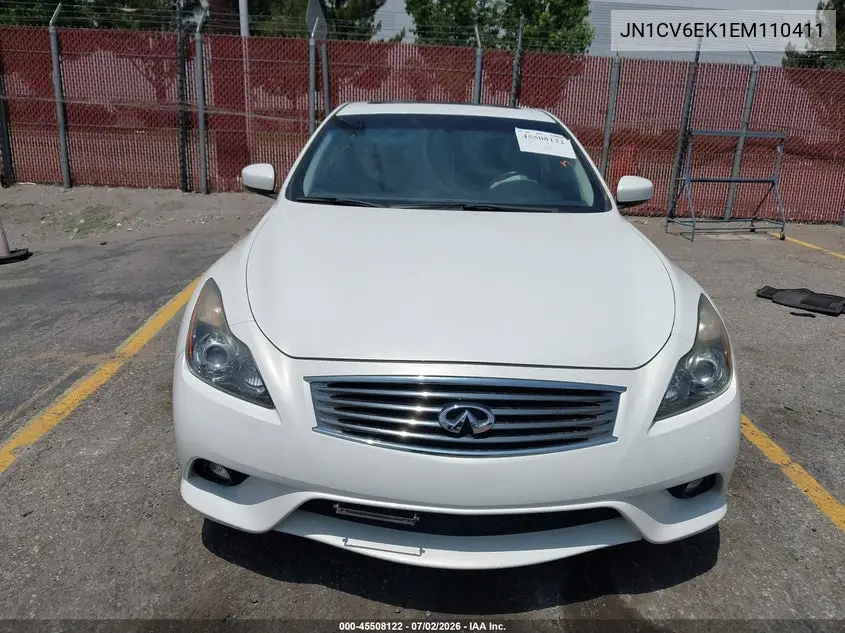 2014 Infiniti Q60 Sport VIN: JN1CV6EK1EM110411 Lot: 45508122