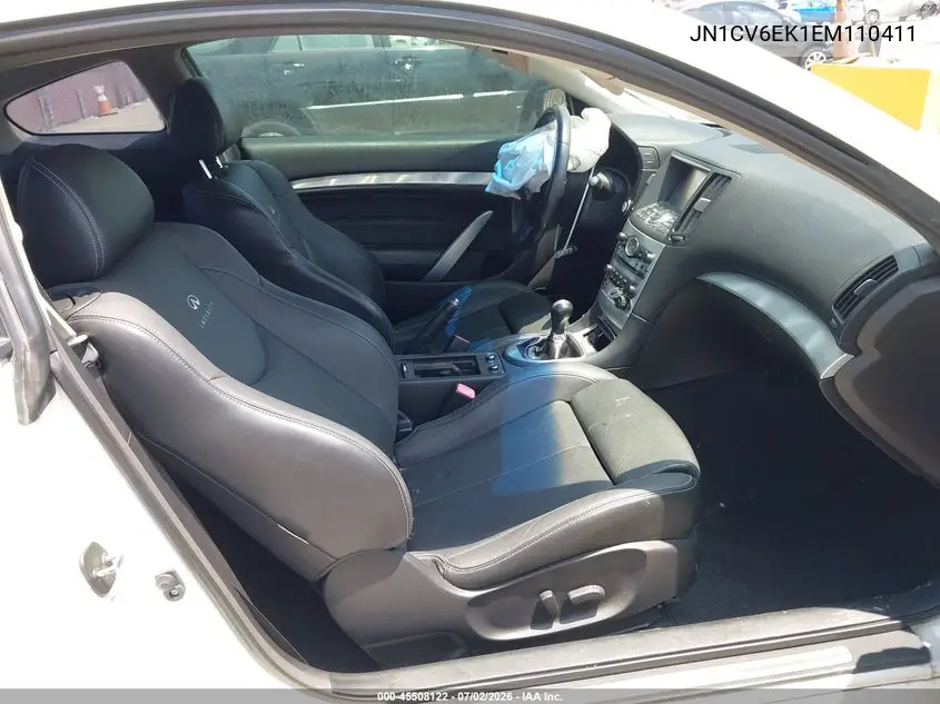 2014 Infiniti Q60 Sport VIN: JN1CV6EK1EM110411 Lot: 45508122