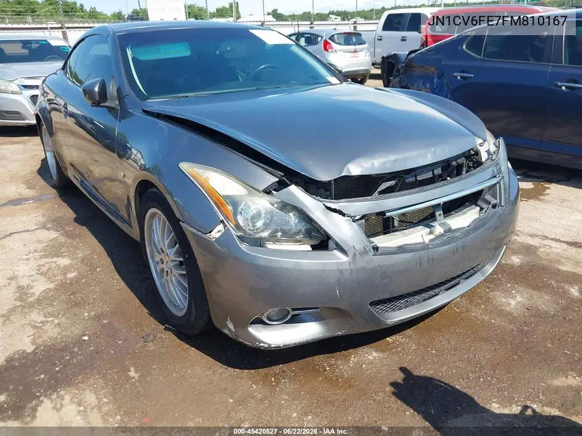 2015 Infiniti Q60 VIN: JN1CV6FE7FM810167 Lot: 45420527