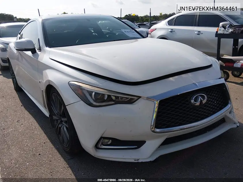 2017 Infiniti Q60 3.0T Sport VIN: JN1EV7EKXHM364461 Lot: 45475966