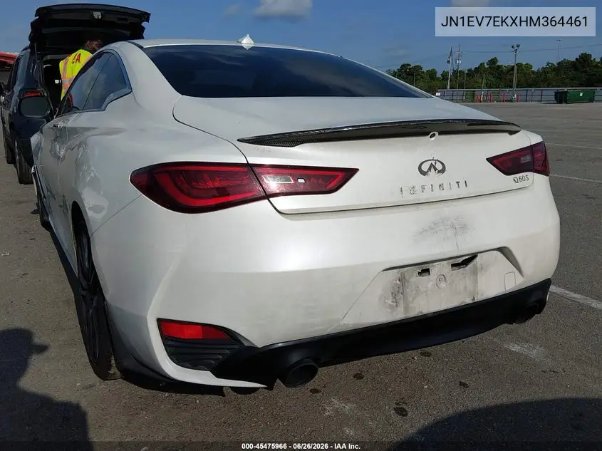 2017 Infiniti Q60 3.0T Sport VIN: JN1EV7EKXHM364461 Lot: 45475966