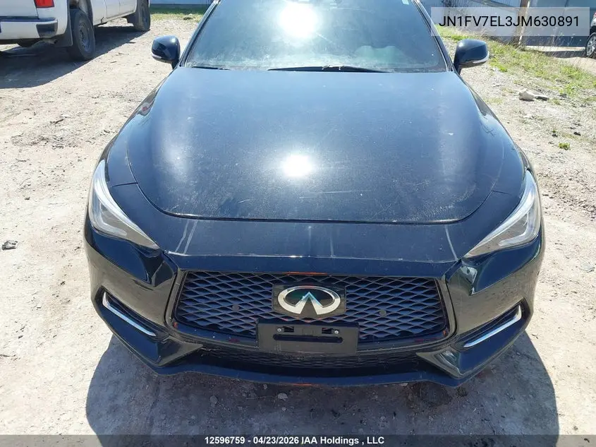 2018 Infiniti Q60 VIN: JN1FV7EL3JM630891 Lot: 12596759