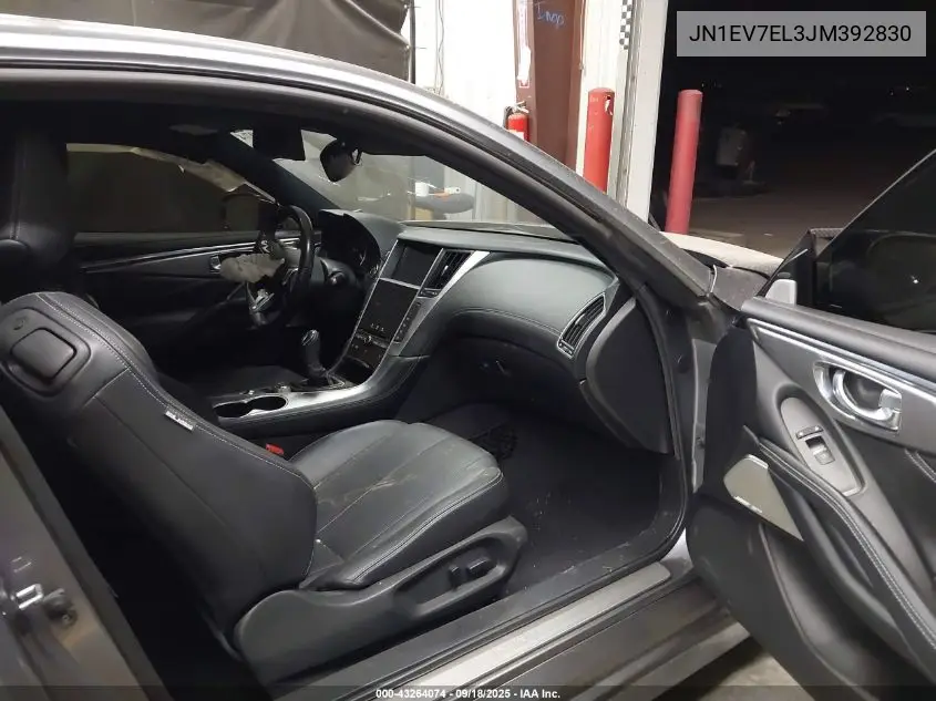 JN1EV7EL3JM392830 2018 Infiniti Q60 3.0T Luxe