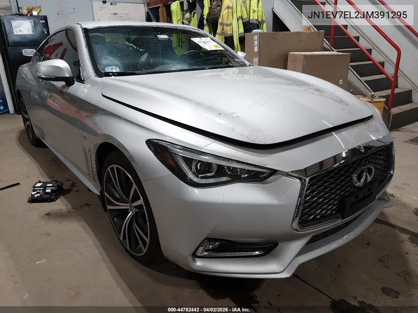 2018 Infiniti Q60 3.0T Luxe VIN: JN1EV7EL2JM391295 Lot: 44782442
