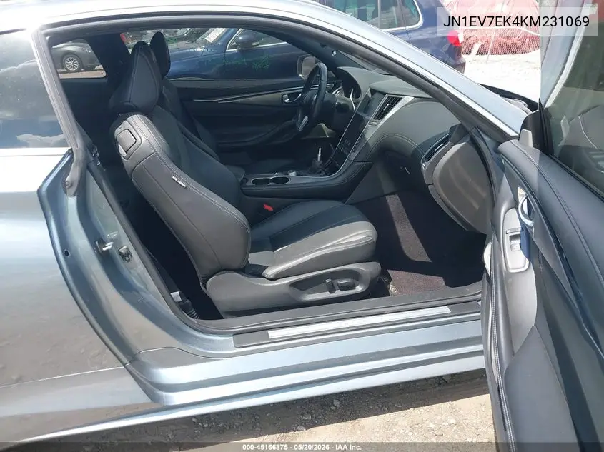 2019 Infiniti Q60 3.0T Luxe VIN: JN1EV7EK4KM231069 Lot: 45166875