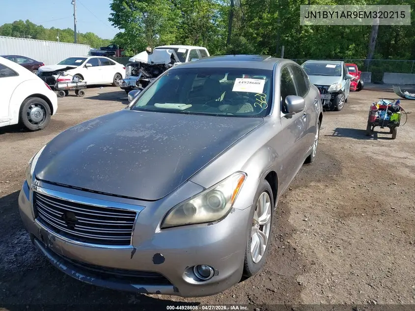 2014 Infiniti Q70 3.7X VIN: JN1BY1AR9EM320215 Lot: 44928608