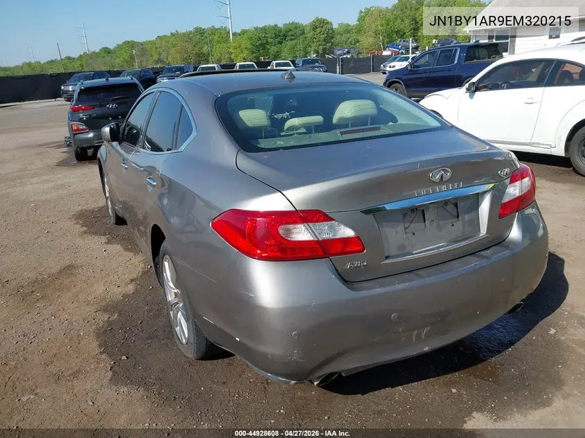 2014 Infiniti Q70 3.7X VIN: JN1BY1AR9EM320215 Lot: 44928608