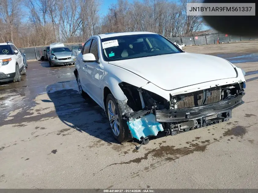 2015 Infiniti Q70 3.7X VIN: JN1BY1AR9FM561337 Lot: 44146127
