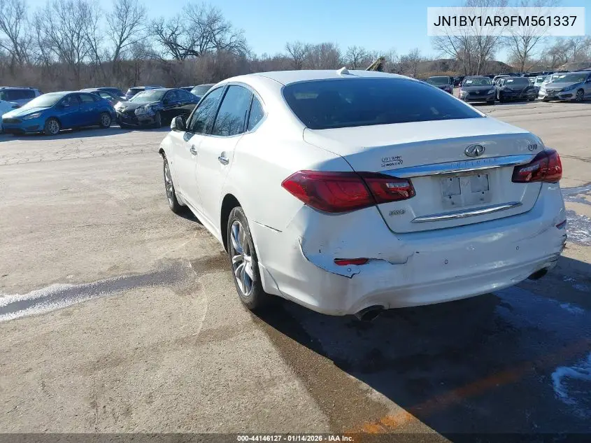 2015 Infiniti Q70 3.7X VIN: JN1BY1AR9FM561337 Lot: 44146127