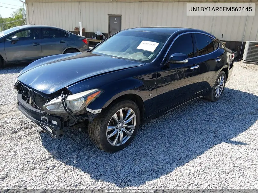 2015 Infiniti Q70 3.7X VIN: JN1BY1AR6FM562445 Lot: 44886847