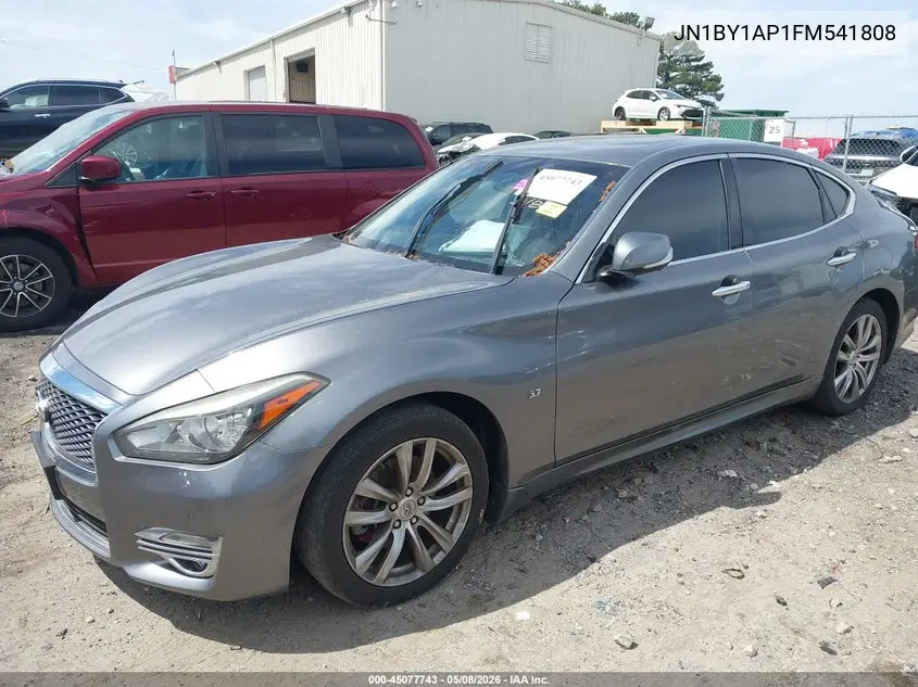 2015 Infiniti Q70 3.7 VIN: JN1BY1AP1FM541808 Lot: 45077743