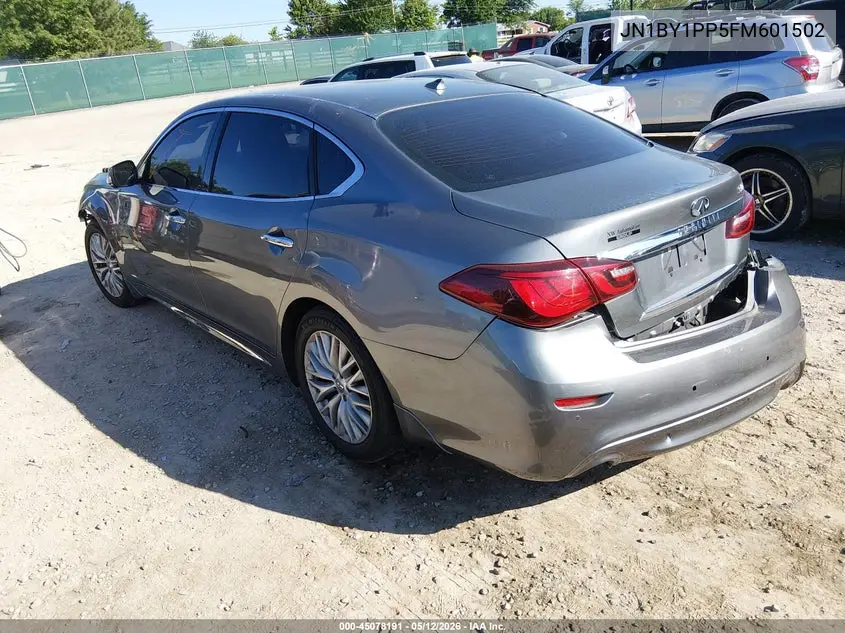 2015 Infiniti Q70L 3.7 VIN: JN1BY1PP5FM601502 Lot: 45078191
