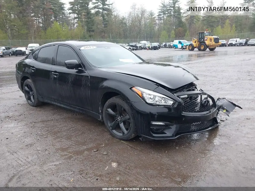 2015 Infiniti Q70 3.7X VIN: JN1BY1AR6FM560145 Lot: 45121918