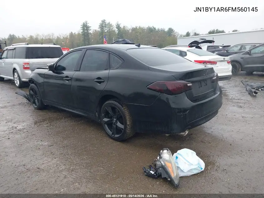 2015 Infiniti Q70 3.7X VIN: JN1BY1AR6FM560145 Lot: 45121918
