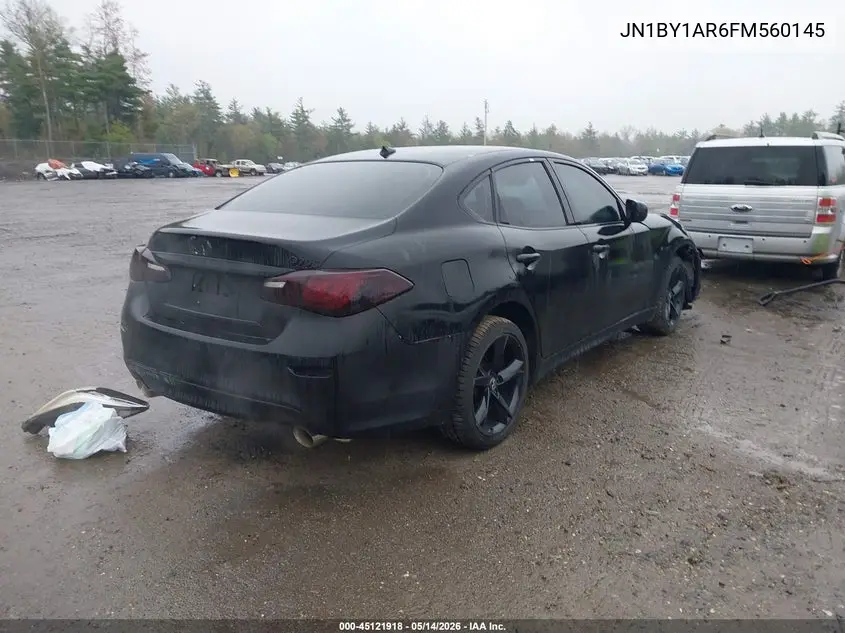 2015 Infiniti Q70 3.7X VIN: JN1BY1AR6FM560145 Lot: 45121918