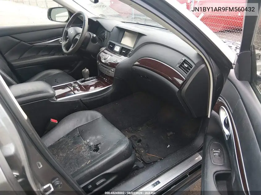 2015 Infiniti Q70 3.7X VIN: JN1BY1AR9FM560432 Lot: 45245502