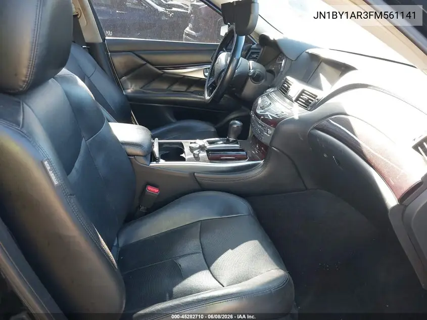 2015 Infiniti Q70 3.7X VIN: JN1BY1AR3FM561141 Lot: 45282710