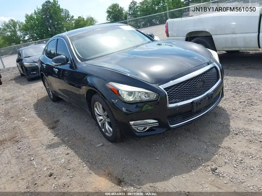 2015 Infiniti Q70 3.7X VIN: JN1BY1AR0FM561050 Lot: 45342823