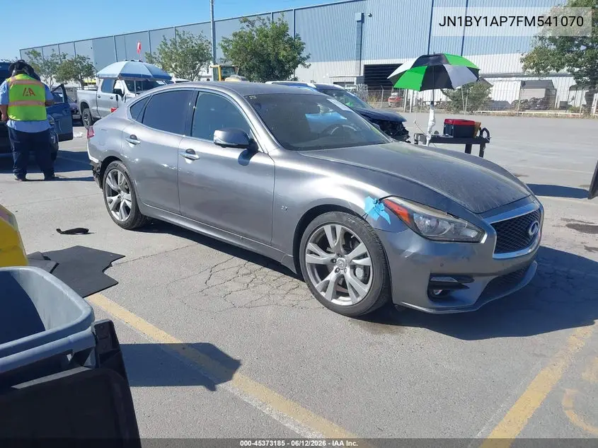 2015 Infiniti Q70 3.7 VIN: JN1BY1AP7FM541070 Lot: 45373185