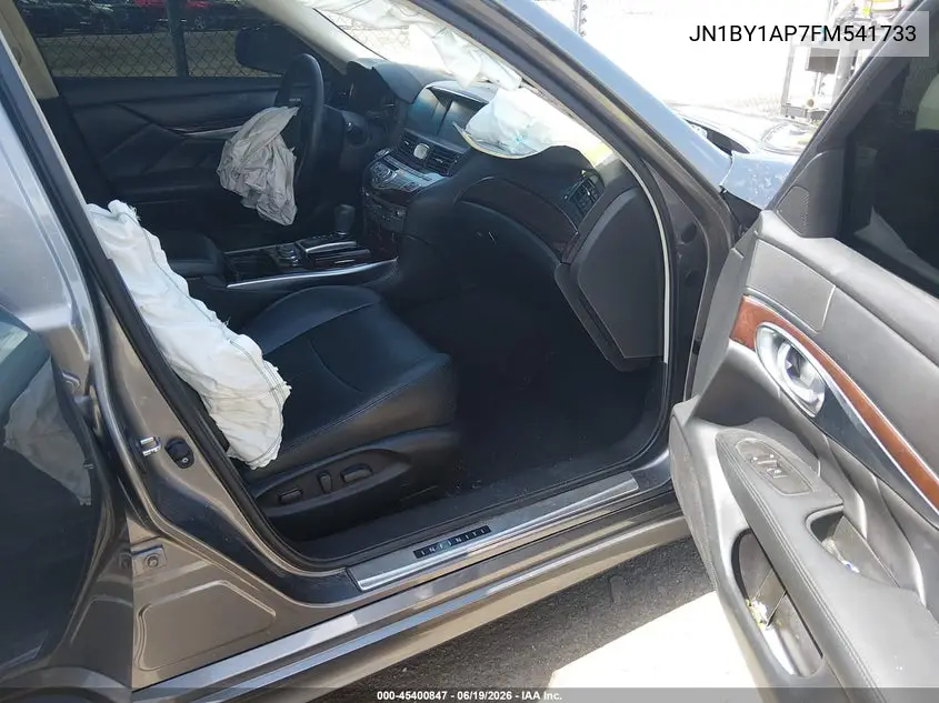 2015 Infiniti Q70 3.7 VIN: JN1BY1AP7FM541733 Lot: 45400847