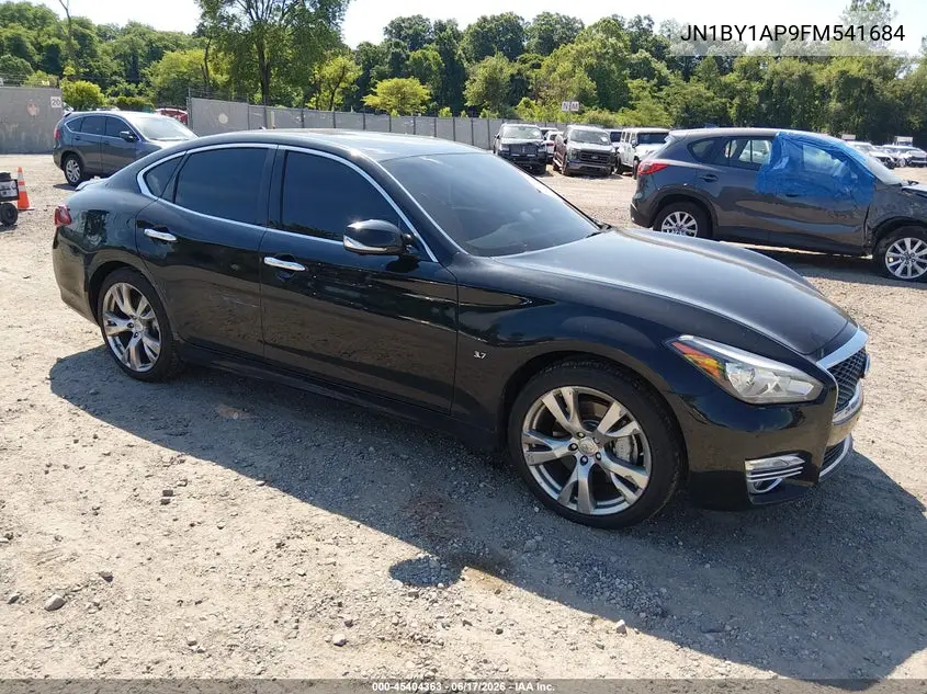 2015 Infiniti Q70 3.7 VIN: JN1BY1AP9FM541684 Lot: 45404363