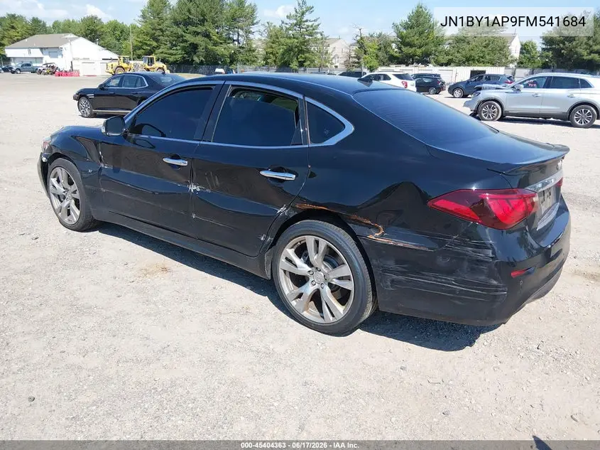 2015 Infiniti Q70 3.7 VIN: JN1BY1AP9FM541684 Lot: 45404363