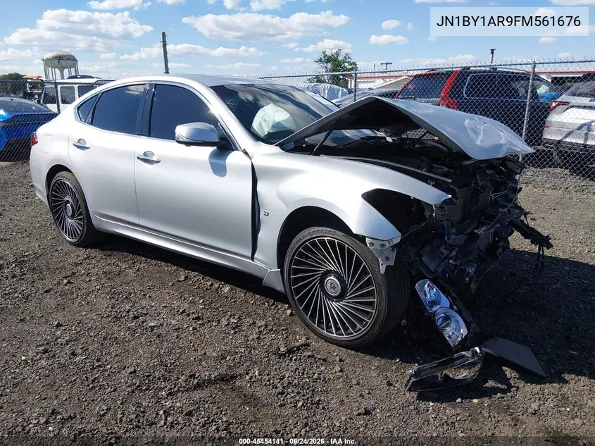 2015 Infiniti Q70 3.7X VIN: JN1BY1AR9FM561676 Lot: 45454141