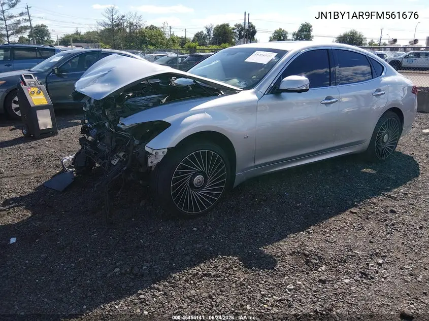 2015 Infiniti Q70 3.7X VIN: JN1BY1AR9FM561676 Lot: 45454141