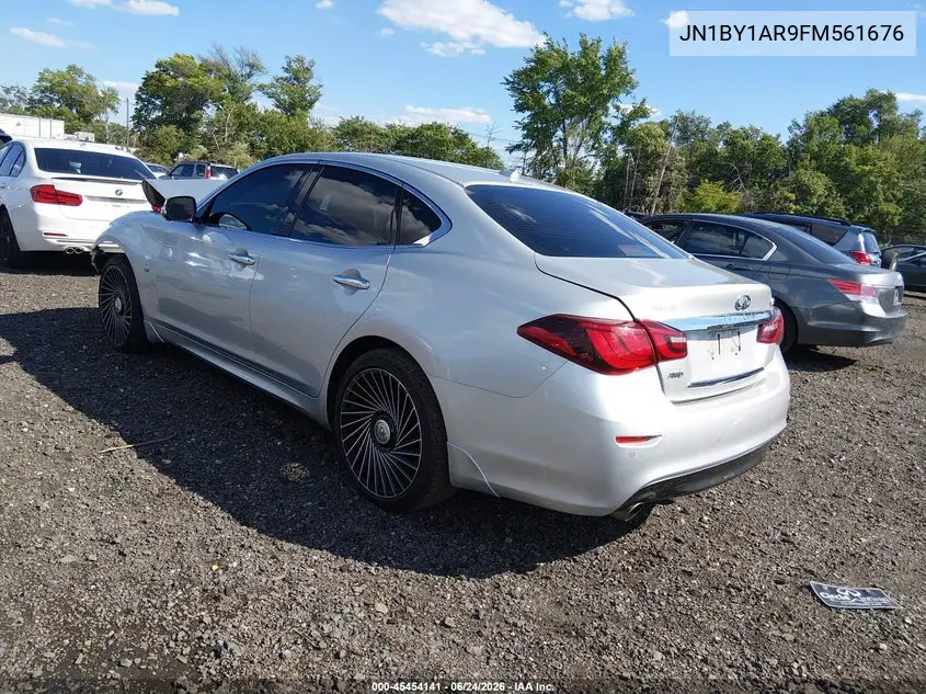 2015 Infiniti Q70 3.7X VIN: JN1BY1AR9FM561676 Lot: 45454141