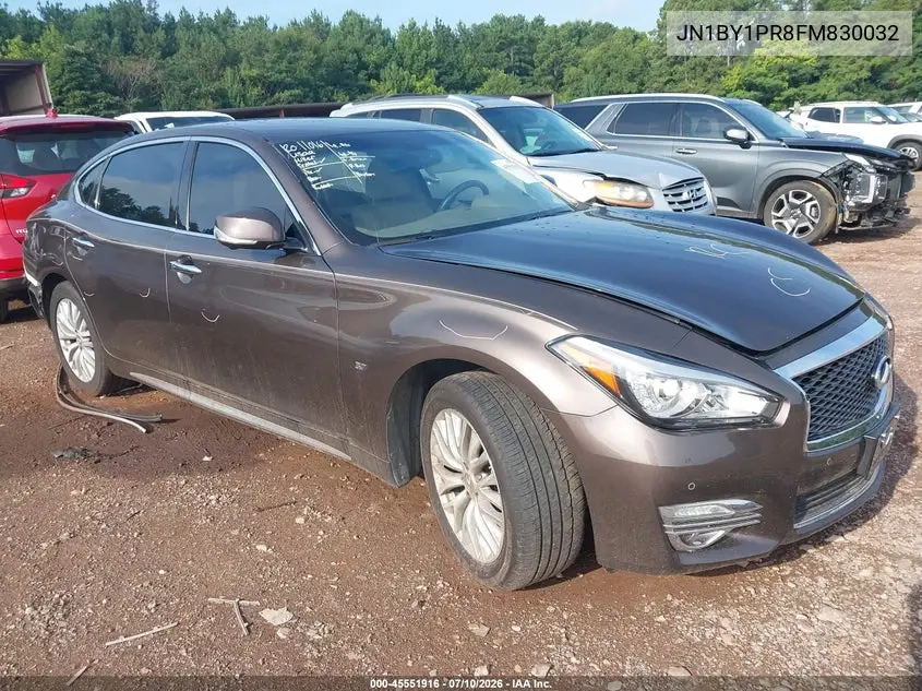 2015 Infiniti Q70L 3.7X VIN: JN1BY1PR8FM830032 Lot: 45551916