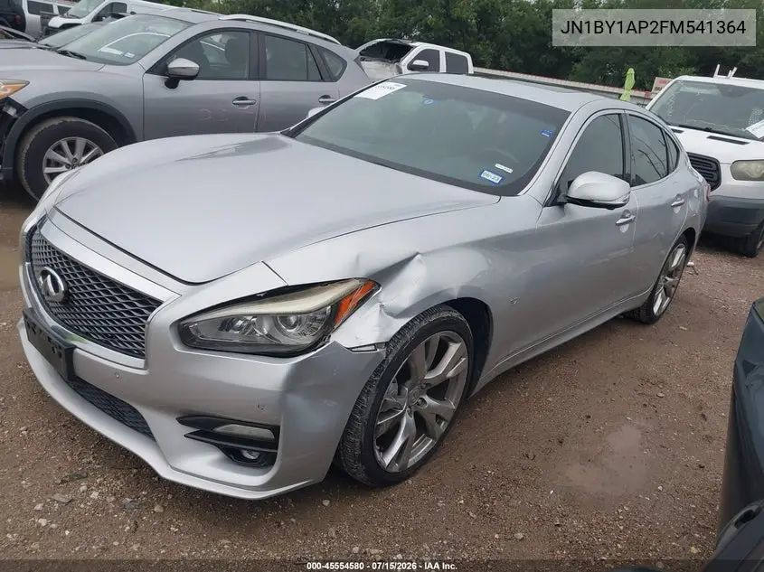 2015 Infiniti Q70 3.7 VIN: JN1BY1AP2FM541364 Lot: 45554580