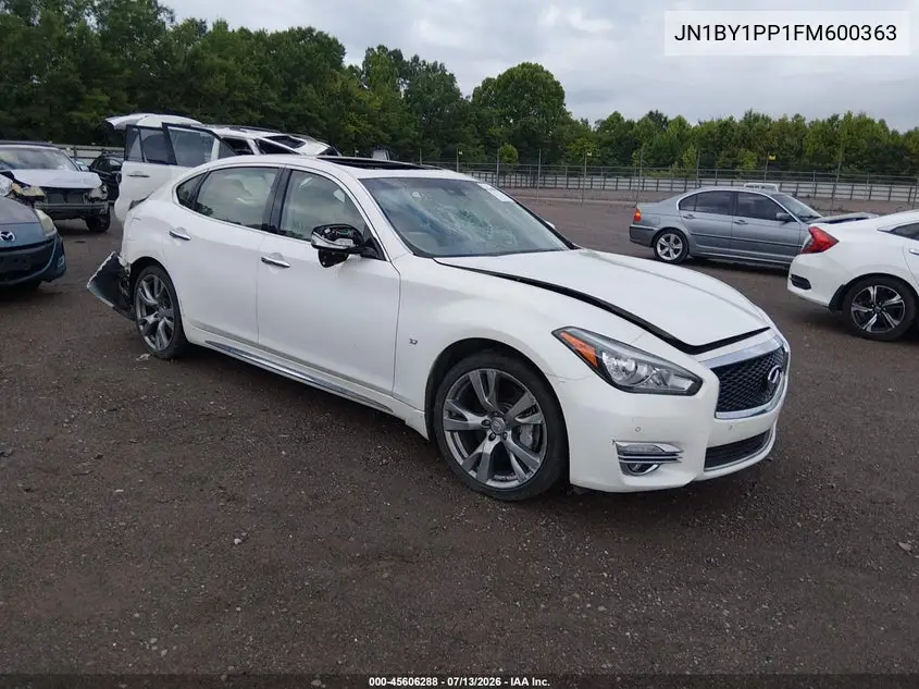 2015 Infiniti Q70L 3.7 VIN: JN1BY1PP1FM600363 Lot: 45606288