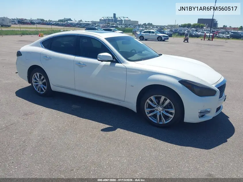 2015 Infiniti Q70 3.7X VIN: JN1BY1AR6FM560517 Lot: 45613986