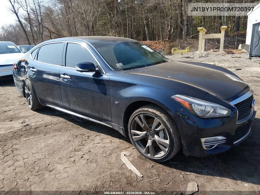 2016 Infiniti Q70L 3.7X VIN: JN1BY1PR0GM720397 Lot: 44648027