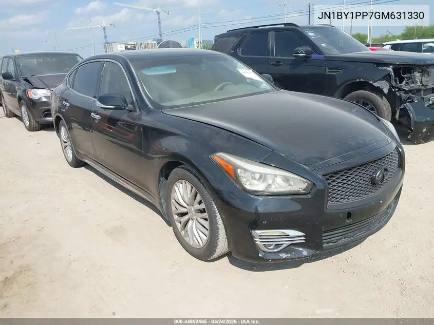 2016 Infiniti Q70L 3.7 VIN: JN1BY1PP7GM631330 Lot: 44952465