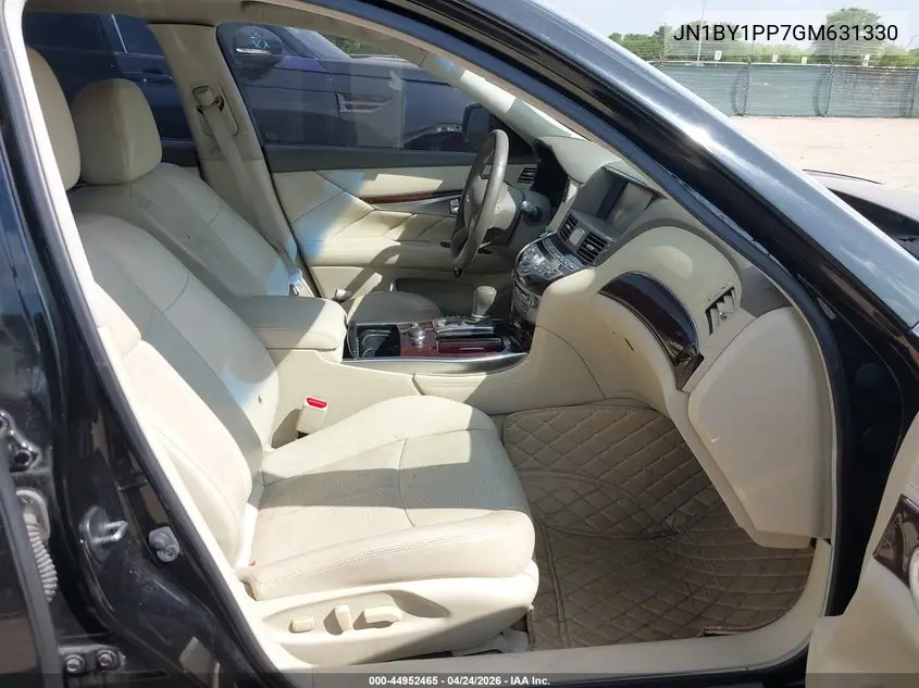 2016 Infiniti Q70L 3.7 VIN: JN1BY1PP7GM631330 Lot: 44952465