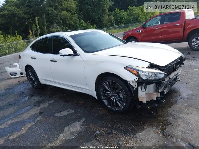 2016 Infiniti Q70 3.7X VIN: JN1BY1AR9GM271214 Lot: 45473253