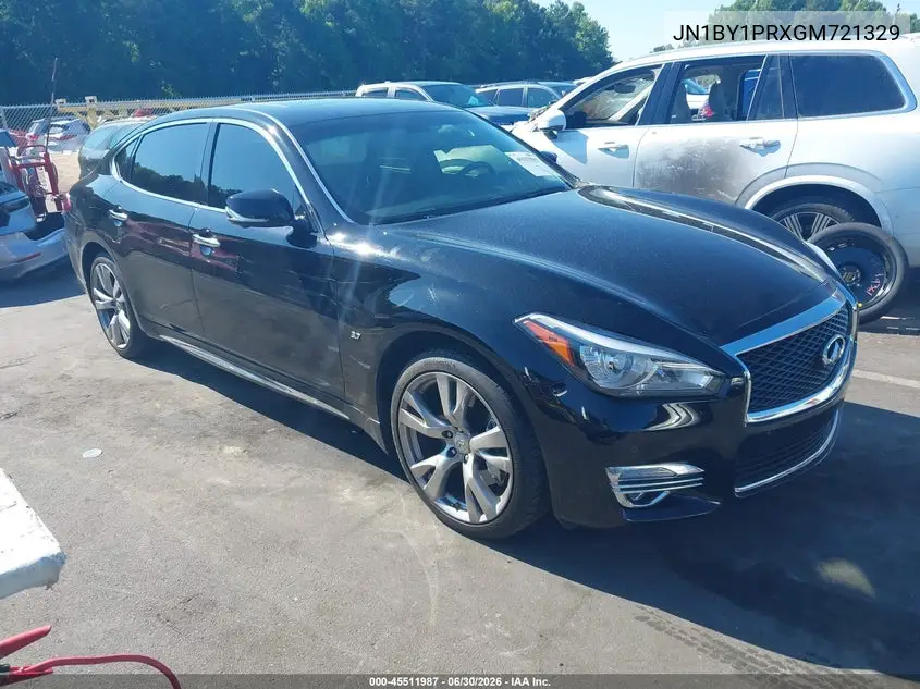 2016 Infiniti Q70L 3.7X VIN: JN1BY1PRXGM721329 Lot: 45511987