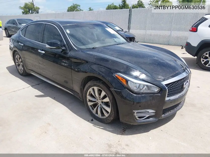 2016 Infiniti Q70L 3.7 VIN: JN1BY1PP0GM630536 Lot: 45521594