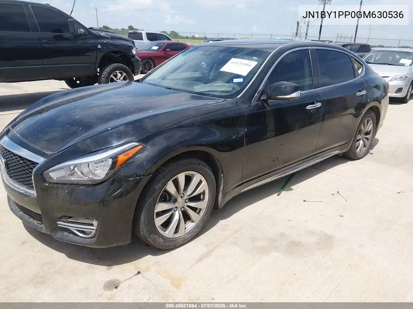 2016 Infiniti Q70L 3.7 VIN: JN1BY1PP0GM630536 Lot: 45521594