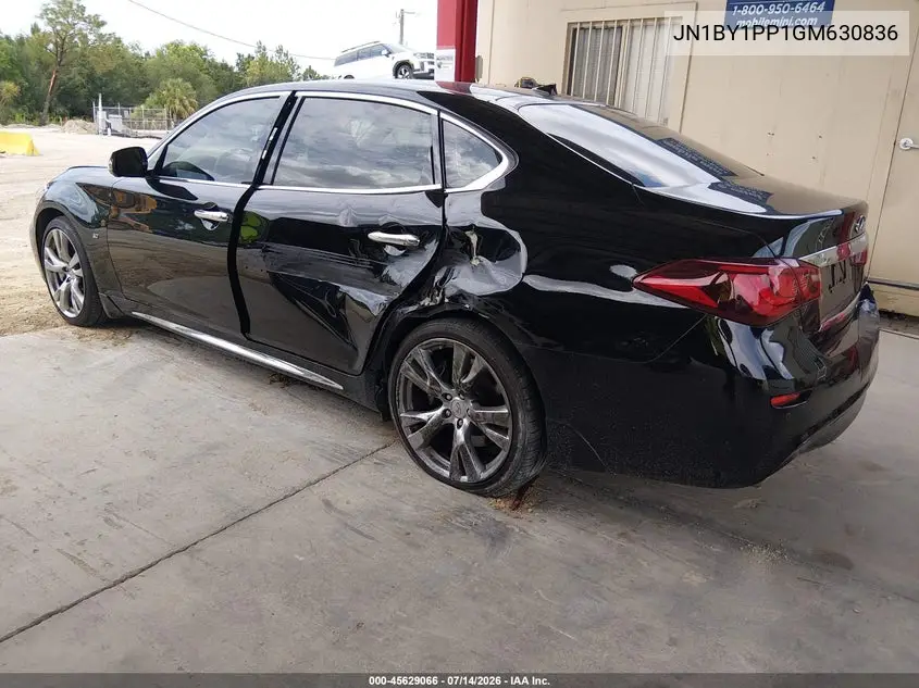 2016 Infiniti Q70L 3.7 VIN: JN1BY1PP1GM630836 Lot: 45629066