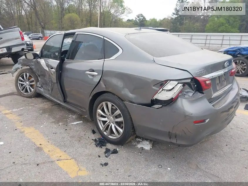 2018 Infiniti Q70 3.7 Luxe VIN: JN1BY1AP5JM180320 Lot: 44739433